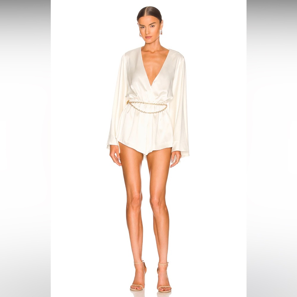 retrofete Jasper Jumper in White Size Medium